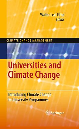 eBook (pdf) Universities and Climate Change de Walter Leal Filho