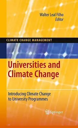E-Book (pdf) Universities and Climate Change von Walter Leal Filho