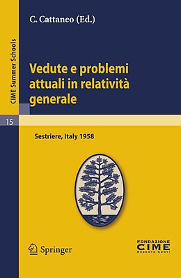 E-Book (pdf) Vedute e problemi attuali in relatività generale von C. Cattaneo