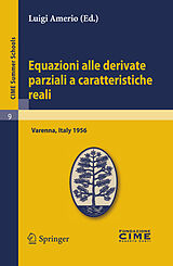 Couverture cartonnée Equazioni alle derivate parziali a caratteristiche reali de 