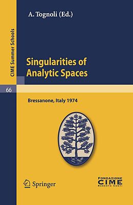eBook (pdf) Singularities of Analytic Spaces de 