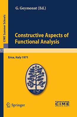 eBook (pdf) Constructive Aspects of Functional Analysis de 