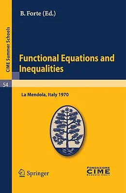 eBook (pdf) Functional Equations and Inequalities de 