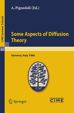 Kartonierter Einband Some Aspects of Diffusion Theory von 