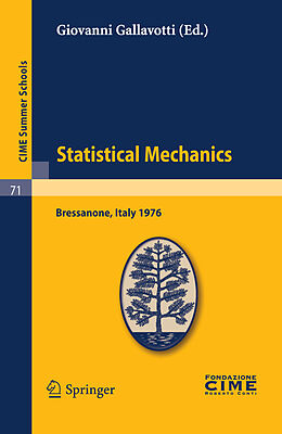 Couverture cartonnée Statistical Mechanics de 