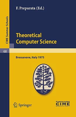 Couverture cartonnée Theoretical Computer Sciences de 