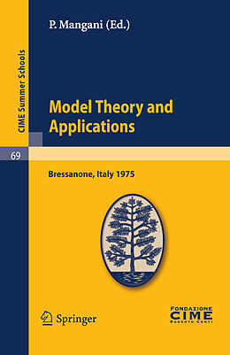 Kartonierter Einband Model Theory and Applications von 