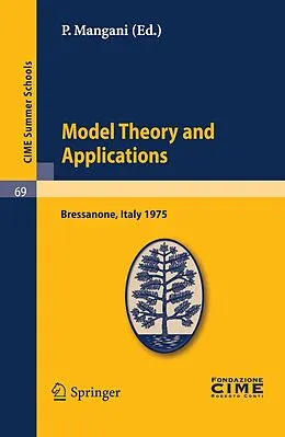 eBook (pdf) Model Theory and Applications de 