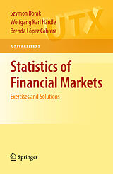 eBook (pdf) Statistics of Financial Markets de Szymon Borak, Wolfgang Karl Härdle, Brenda López-Cabrera