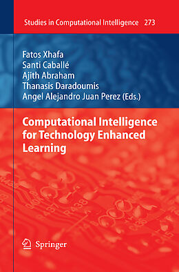 E-Book (pdf) Computational Intelligence for Technology Enhanced Learning von 