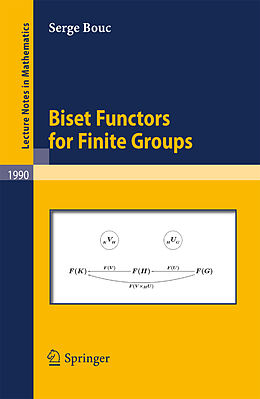 E-Book (pdf) Biset Functors for Finite Groups von Serge Bouc