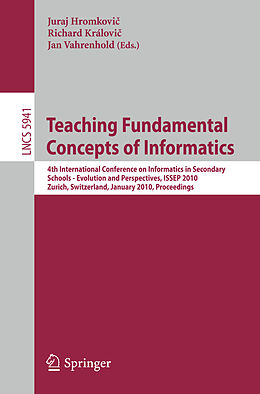Kartonierter Einband Teaching Fundamental Concepts of Informatics von 