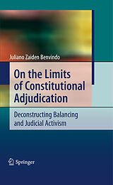eBook (pdf) On the Limits of Constitutional Adjudication de Juliano Zaiden Benvindo