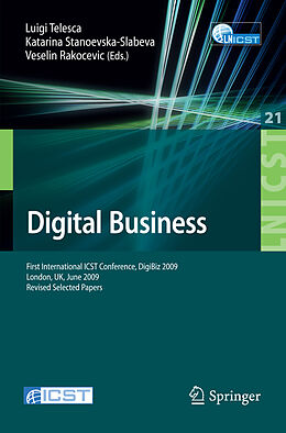 Couverture cartonnée Digital Business de 