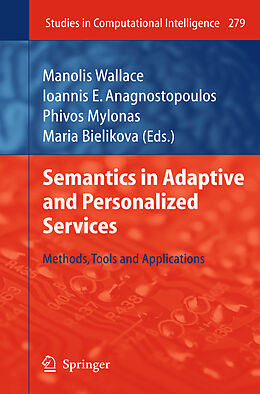 Fester Einband Semantics in Adaptive and Personalized Services von 