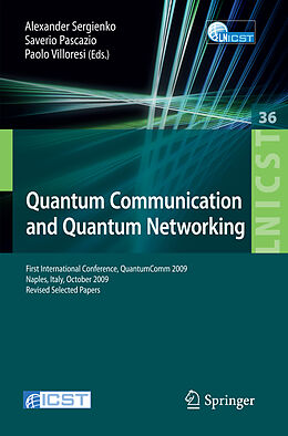 Kartonierter Einband Quantum Communication and Quantum Networking von 