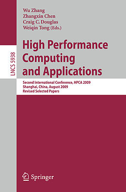 Kartonierter Einband High Performance Computing and Applications von 