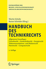 Fester Einband Handbuch des Technikrechts von 