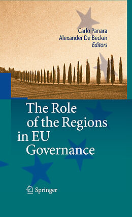Livre Relié The Role of the Regions in EU Governance de 