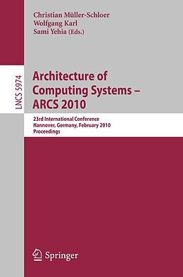 E-Book (pdf) Architecture of Computing Systems - ARCS 2010 von 