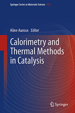 Fester Einband Calorimetry and Thermal Methods in Catalysis von 