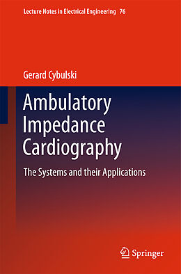Livre Relié Ambulatory Impedance Cardiography de Gerard Cybulski