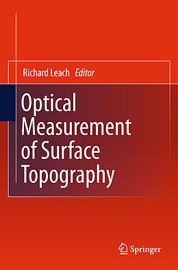 Fester Einband Optical Measurement of Surface Topography von 