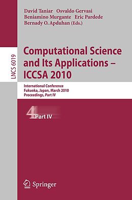 E-Book (pdf) Computational Science and Its Applications - ICCSA 2010 von 