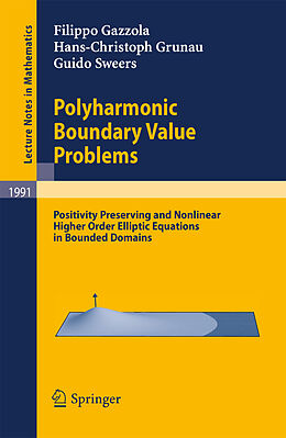 Kartonierter Einband Polyharmonic Boundary Value Problems von Filippo Gazzola, Guido Sweers, Hans-Christoph Grunau