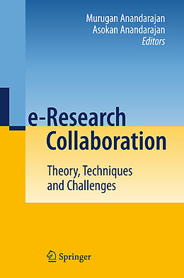 Livre Relié e-Research Collaboration de 