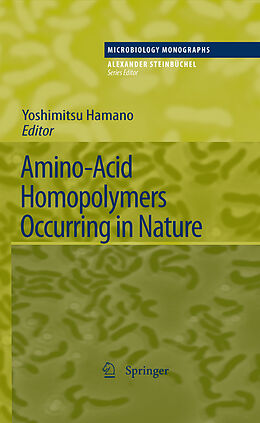 E-Book (pdf) Amino-Acid Homopolymers Occurring in Nature von Yoshimitsu Hamano