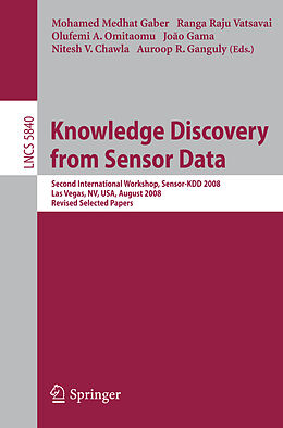 Kartonierter Einband Knowledge Discovery from Sensor Data von 