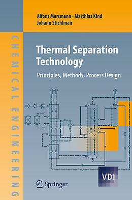 Fester Einband Thermal Separation Technology von Alfons Mersmann, Johann Stichlmair, Matthias Kind
