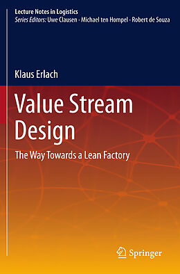 Fester Einband Value Stream Design von Klaus Erlach