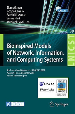 Kartonierter Einband Bioinspired Models of Network, Information, and Computing Systems von 
