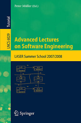 Kartonierter Einband Advanced Lectures on Software Engineering von 