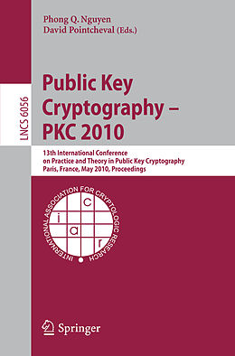 Kartonierter Einband Public Key Cryptography - PKC 2010 von 