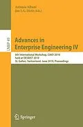 E-Book (pdf) Advances in Enterprise Engineering IV von 