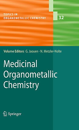 Livre Relié Medicinal Organometallic Chemistry de 
