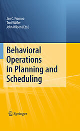 eBook (pdf) Behavioral Operations in Planning and Scheduling de 