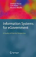 E-Book (pdf) Information Systems for eGovernment von Gianluigi Viscusi, Carlo Batini, Massimo Mecella