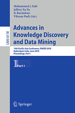 Kartonierter Einband Advances in Knowledge Discovery and Data Mining, Part I von 