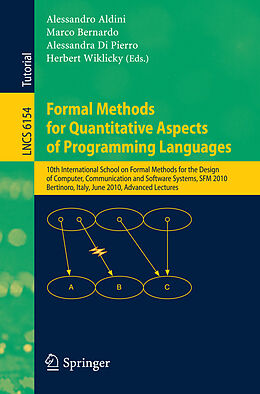 Kartonierter Einband Formal Methods for Quantitative Aspects of Programming Languages von 