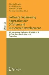 E-Book (pdf) Software Engineering Approaches for Offshore and Outsourced Development von 