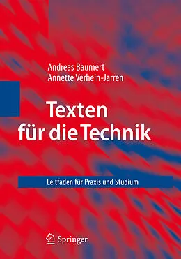 E-Book (pdf) Texten für die Technik von Andreas Baumert, Annette Verhein-Jarren