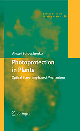 eBook (pdf) Photoprotection in Plants de Alexei Solovchenko