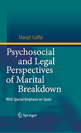 eBook (pdf) Psychosocial and Legal Perspectives of Marital Breakdown de Margit Gaffal