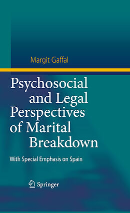 eBook (pdf) Psychosocial and Legal Perspectives of Marital Breakdown de Margit Gaffal