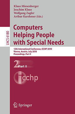 Kartonierter Einband Computers Helping People with Special Needs, Part II von 