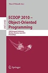 Kartonierter Einband ECOOP 2010 -- Object-Oriented Programming von